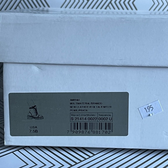 NEW Schutz Amirah Leather Crystal Embellished Lace Up Platform Boots - Picture 6 of 7